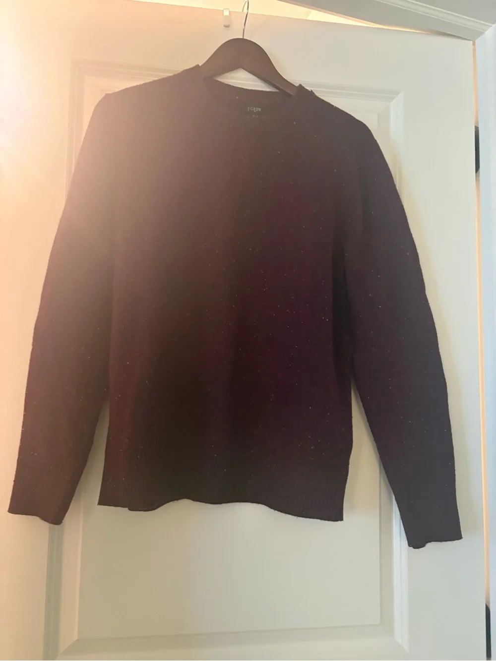 Men's J. Crew Sweater with Faux Leather Elbow Patches